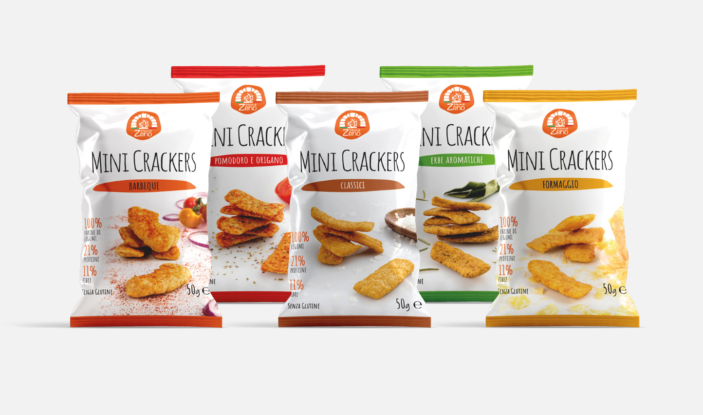 Mini Crackers ai Legumi